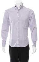 Thumbnail for your product : Michael Bastian Check Print Button-Up Shirt w/ Tags