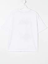 Thumbnail for your product : Fendi Kids let's bowl print T-shirt