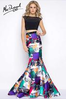 Thumbnail for your product : Cassandra Stone - 65932 Two Piece Gown In Black Multi