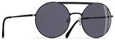 CHANEL Polarised Round Sunglasses CH4232 Black