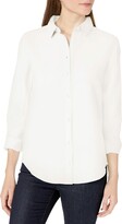 Thumbnail for your product : Amazon Essentials Women's Relaxed-Fit Long-Sleeve Linen Shirt