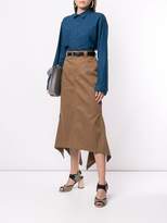 Thumbnail for your product : G.V.G.V. Handkerchief hem chino skirt
