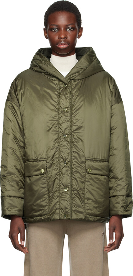 ジャケット MAX MARA CAMEL POLYESTER LEO REVERSIBLE JACKET Max Mara The Cube LEO reversible quilted jacket in light brown
