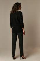 Thumbnail for your product : Wallis Black Button Detail Batwing Jumper