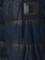 Thumbnail for your product : Tod's leather-trimmed quilted jacket