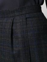 Thumbnail for your product : Stephan Schneider High-Waist Check Knee-Length Skirt