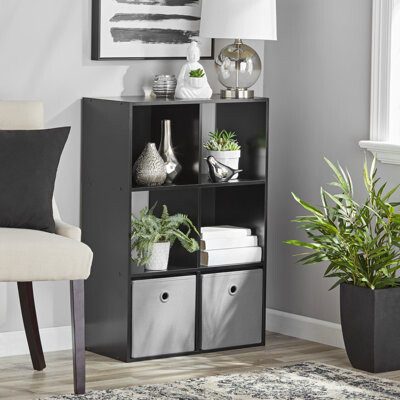 Latitude Run Gulsum 6-Cube Vertical Bookcase