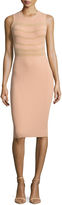 Thumbnail for your product : Narciso Rodriguez Sleeveless Round-Neck Ribbed Dress