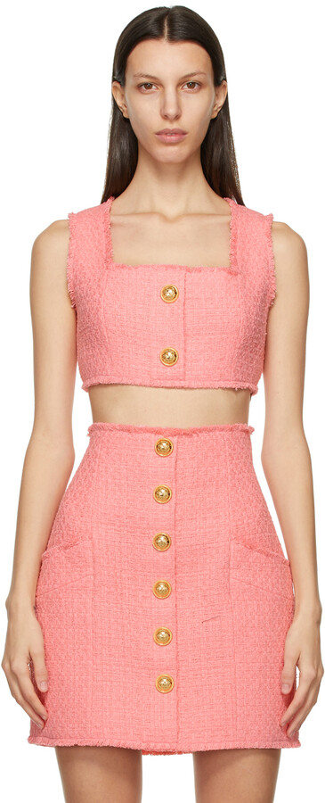 Balmain Women's Tank Tops | Shop the world's largest collection of 