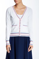 Thumbnail for your product : Autumn Cashmere Long Sleeve Varsity Cardigan