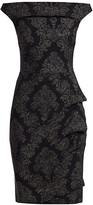 Thumbnail for your product : Chiara Boni La Petite Robe Melania Off-The-Shoulder Print Dress