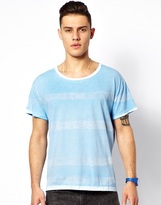 Thumbnail for your product : Dr. Denim T-Shirt with Stripe Print