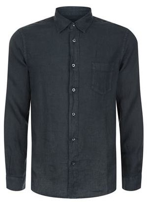 120% Lino Long-Sleeved Linen Shirt