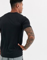 Thumbnail for your product : Nike Training t-shirt with swoosh print in black