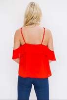 Thumbnail for your product : Flying Tomato Cold Shoulder Blouse