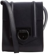 Thumbnail for your product : Hudson Reece deep navy leather 'Siren' mini convertible bag
