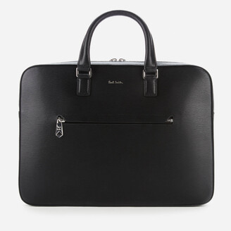 Paul Smith Slim Embossed Folio Briefcase in Black for Men Mens Bags Briefcases and laptop bags 