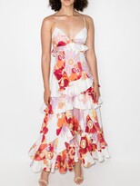 Thumbnail for your product : ALÉMAIS Calista ruffle tiered dress