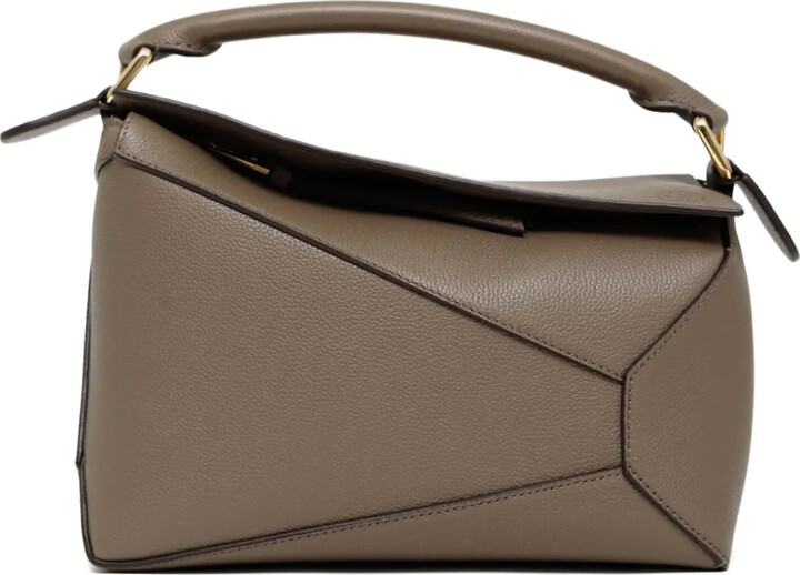 Loewe Puzzle geometric leather tote bag