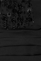 Thumbnail for your product : Versace Embellished silk-chiffon gown