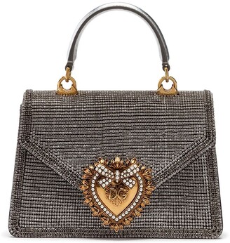 Dolce & Gabbana mini Devotion embellished tote bag