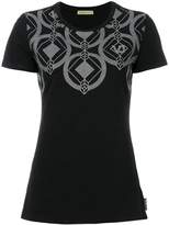 Versace Jeans patterned stud T-shirt 