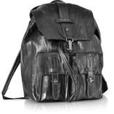 Thumbnail for your product : The Bridge Washed Calf Leather Backpack