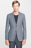Thumbnail for your product : Z Zegna 2264 Z Zegna Trim Fit Microcheck Sport Coat