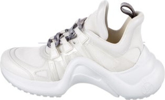 Louis Vuitton Neoprene Printed Chunky Sneakers - ShopStyle
