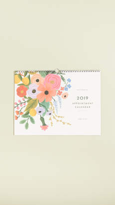 Rifle Paper Co. 2019 Garden Party Appointment Calendar
