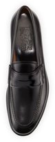 Thumbnail for your product : Ferragamo Calfskin Penny Loafer on Rubber Sole, Black