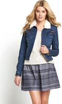 Thumbnail for your product : Superdry Classic Denim Borg Jacket