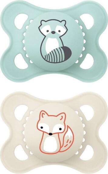 Mam MAMMatteOriginalDecoPacifier-0-6Months-Boy-2pc