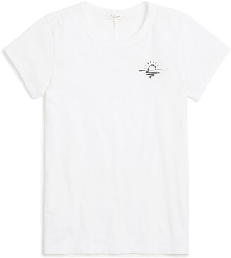 rag and bone embroidered tee