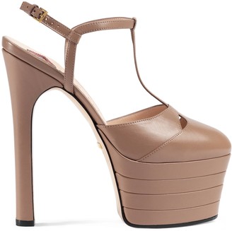 gucci pink bottom heels