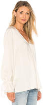 Thumbnail for your product : Elizabeth and James Adalina Tie Cuff Blouse