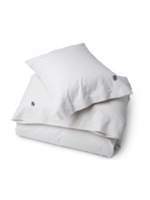 Thumbnail for your product : Lexington Pin Point superking duvet cover in beige/white