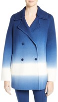 Thumbnail for your product : Tory Burch Women's Livingston Ombre Merino Wool Knit Double Breasted Coat