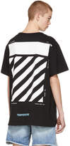 Thumbnail for your product : Off-White Black Diagonal Temperature T-Shirt