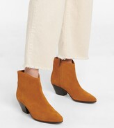 Thumbnail for your product : Isabel Marant Dacken suede ankle boots