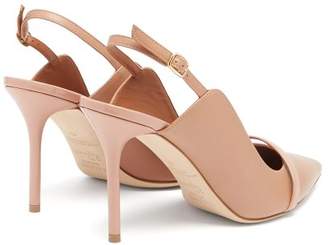 Malone Souliers Marion Leather Slingback Mules - Womens - Nude