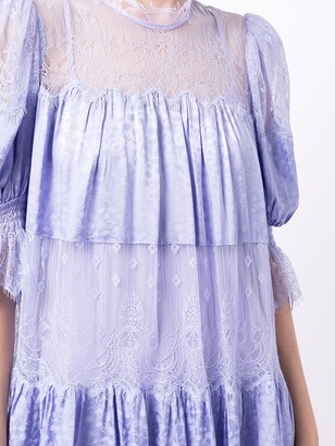 Alice McCall Sun Moon lace-panel dress