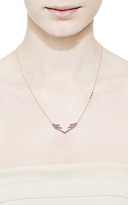 Thumbnail for your product : Paige Novick Stella Curved Open Wing Pendant Ruby