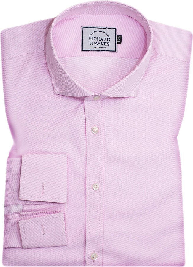 Richard Hawkes Men's Formal Dress Shirts Business Shirt French Cuff