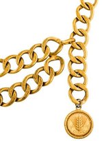 Thumbnail for your product : Chanel Chain-Link Medallion Belt