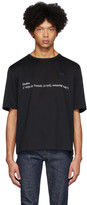 Thumbnail for your product : Études Black Unity Definition T-Shirt