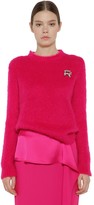 Thumbnail for your product : Rochas Embellished Mohair Blend Knit Sweater