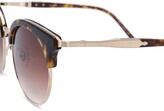 Thumbnail for your product : Matsuda Round Frame Double Bridge Sunglasses