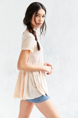 Truly Madly Deeply Dusty Road Peplum Tee Dress