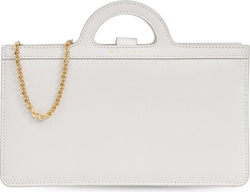 Marni Logo Printed Chain-Linked Long Wallet